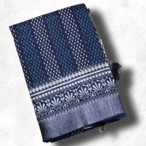Linen Saree